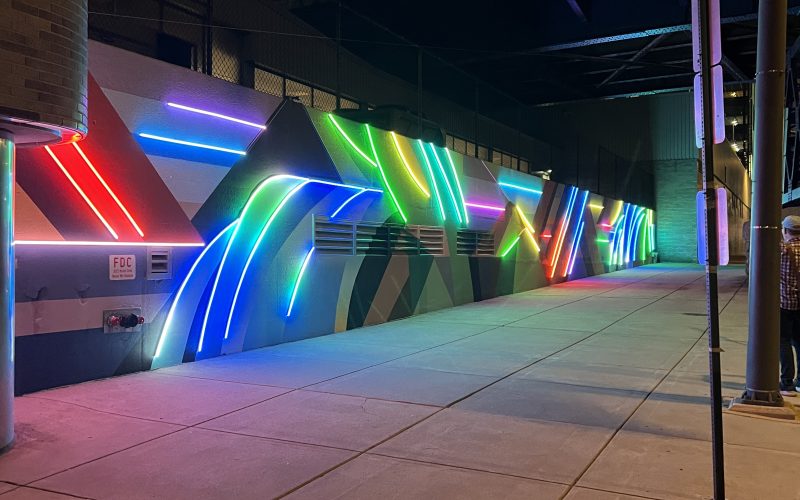 David Guinn - Schuylkill Yards Interactive LED Installation