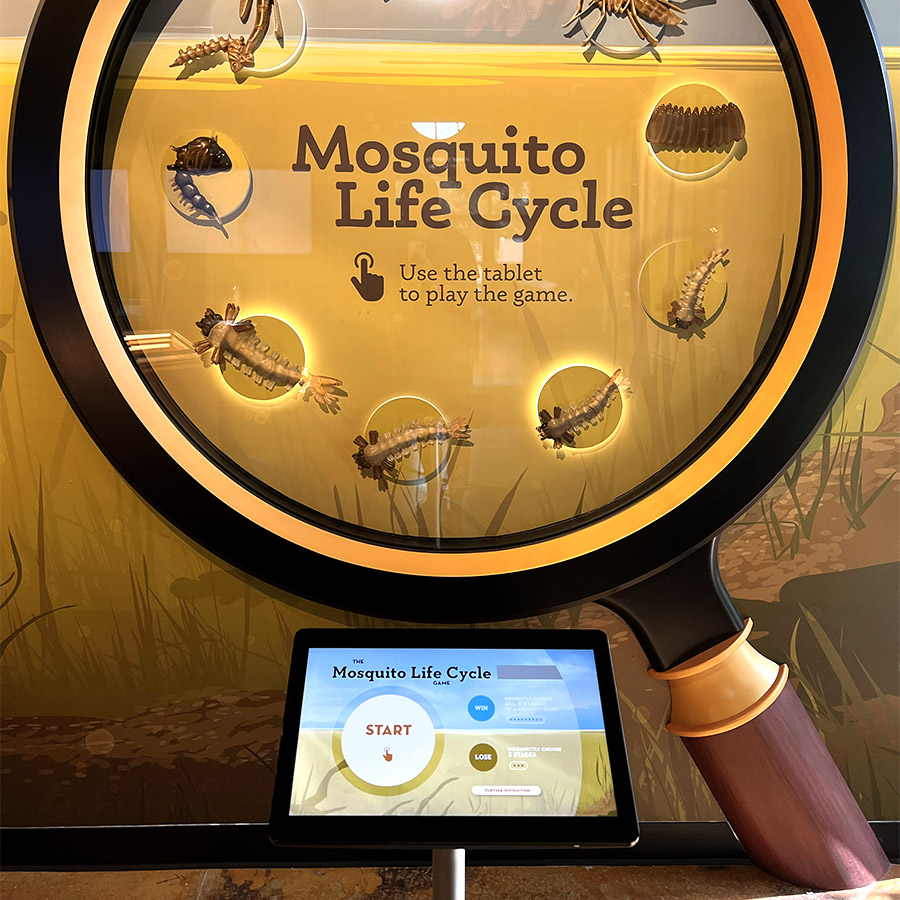 Disease Vector Education Center - Interactive Museum Exhibit