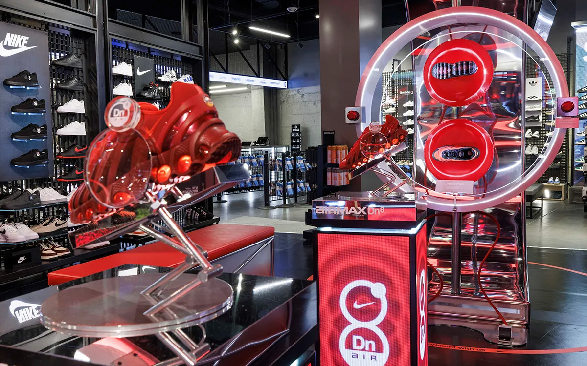 Nike House of Innovation - Air Max DN8 Interactive Experiments